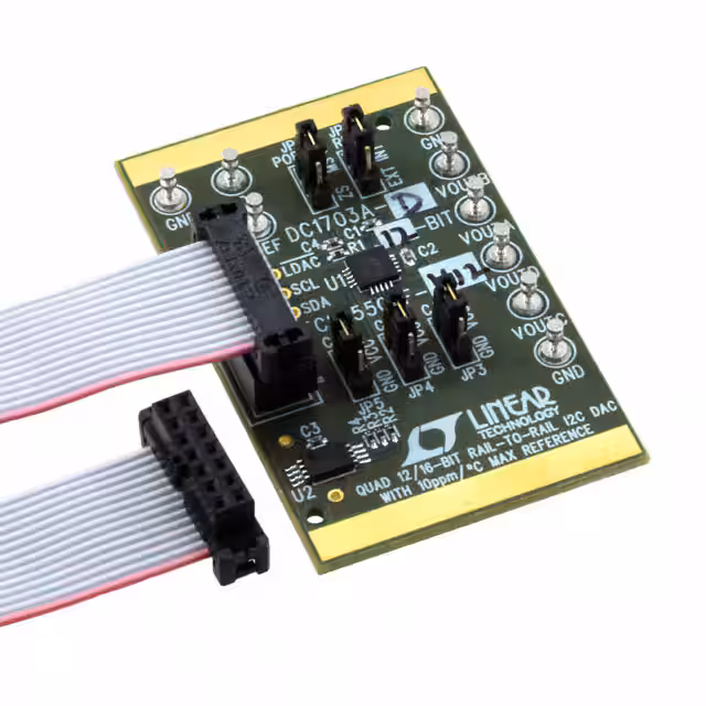 DC1703A-D Analog Devices Inc.  Cartes d'évaluation - Convertisseurs numériques-analogiques (DAC)